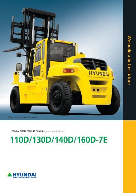 download Hyundai 110D 7E 130D 7E 140D 7E 160D 7E Forklift Truck able workshop manual