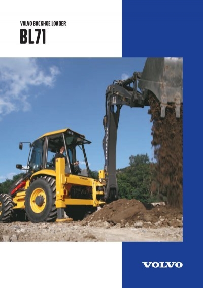 download VOLVO BL71 PLUS BACKHOE Loader able workshop manual